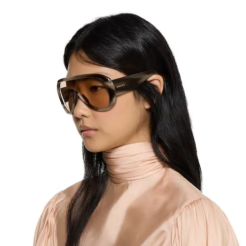 Rectangular Frame Sunglasses