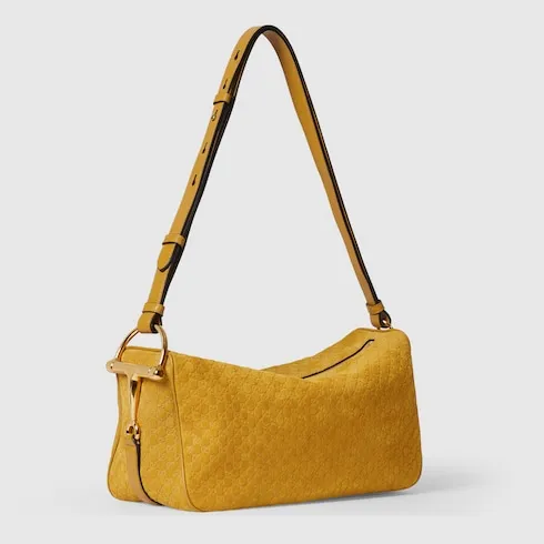 Half Horsebit Medium Shoulder Bag