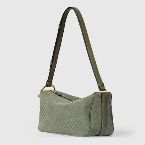 Half Horsebit Medium Shoulder Bag