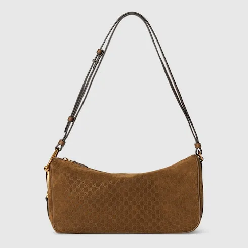 Half Horsebit Medium Shoulder Bag