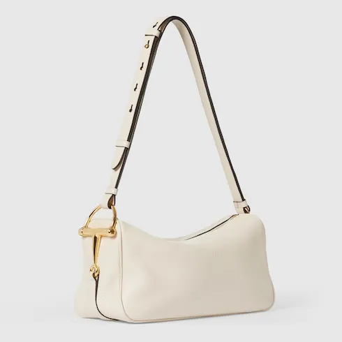 Half Horsebit Medium Shoulder Bag