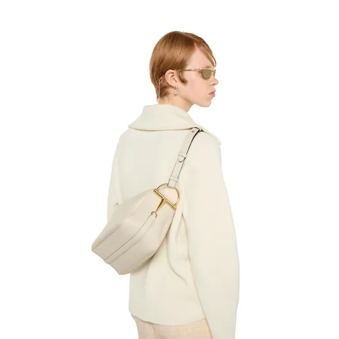 Half Horsebit Medium Shoulder Bag