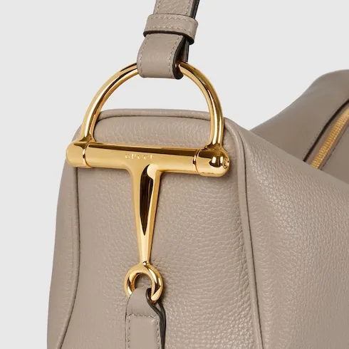 Half Horsebit Medium Shoulder Bag