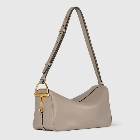 Half Horsebit Medium Shoulder Bag