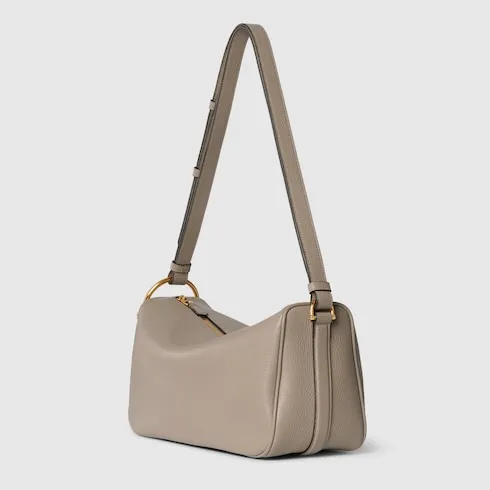 Half Horsebit Medium Shoulder Bag