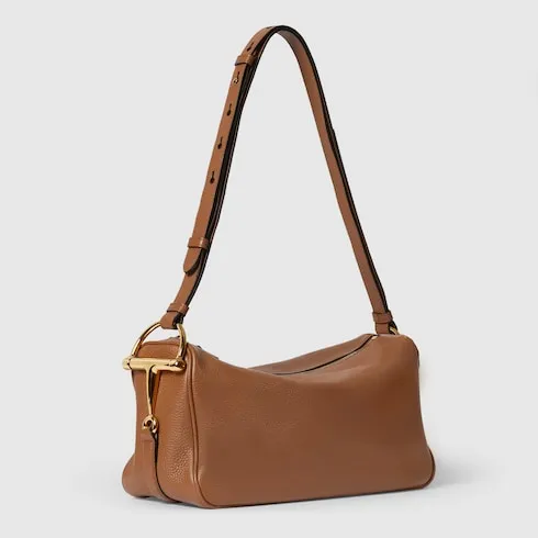 Half Horsebit Medium Shoulder Bag