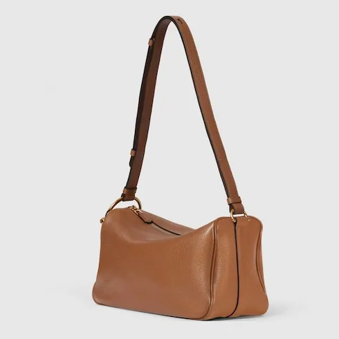 Half Horsebit Medium Shoulder Bag