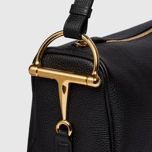 Half Horsebit Medium Shoulder Bag