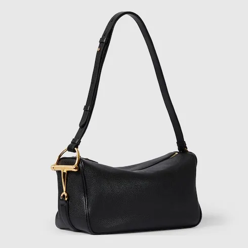 Half Horsebit Medium Shoulder Bag