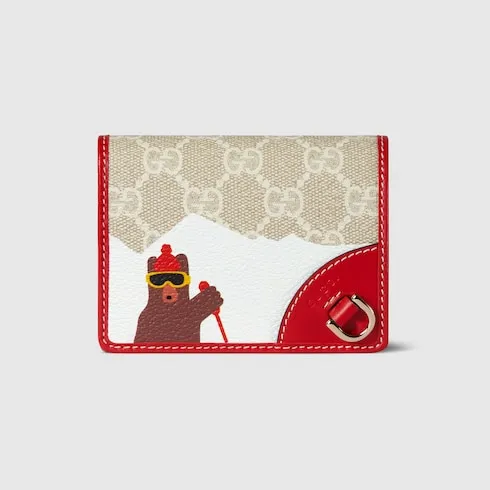 Printed Gg Small Wallet