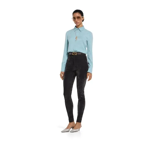 Interlocking G Silk Jacquard Shirt