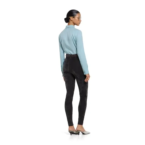 Interlocking G Silk Jacquard Shirt
