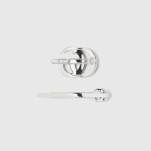 Double G Hair Slide Set With Crystals