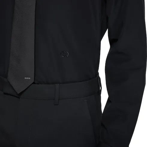 Piece Dyed Poplin Shirt
