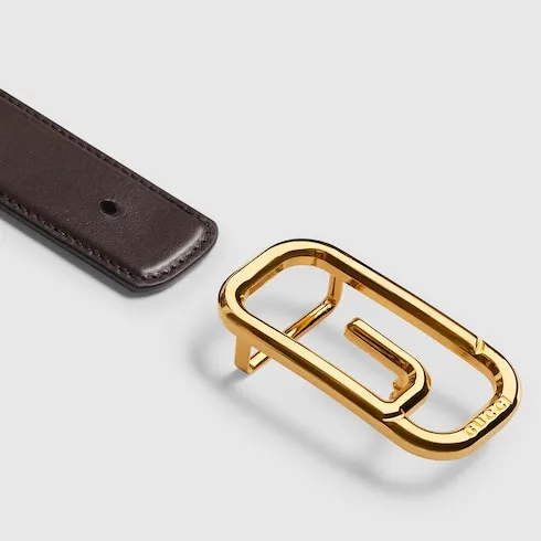 Reversible Belt With Square G Buckle