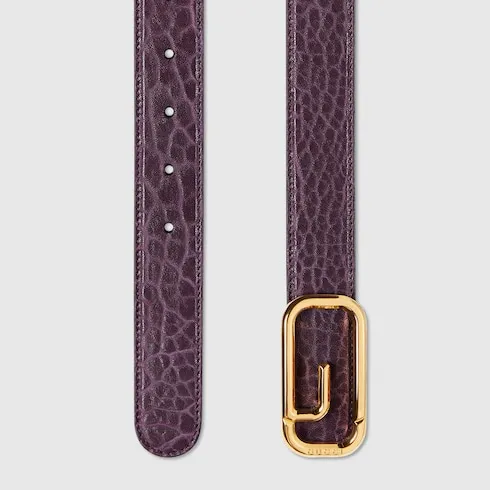 Reversible Belt With Square G Buckle