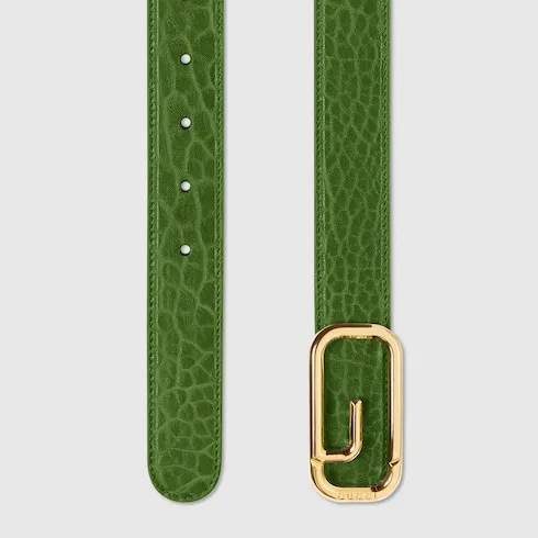 Reversible Belt With Square G Buckle