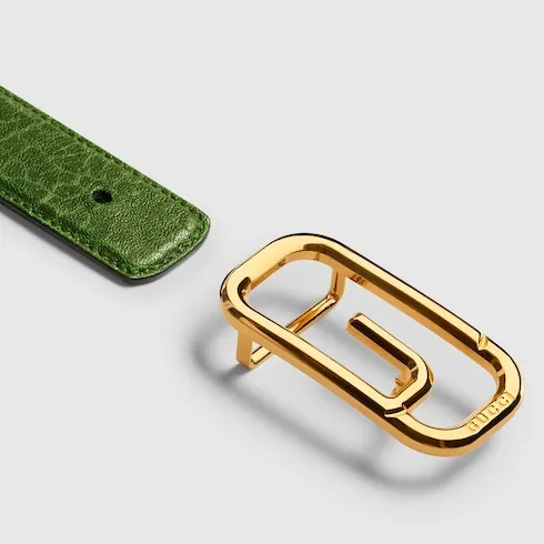 Reversible Belt With Square G Buckle
