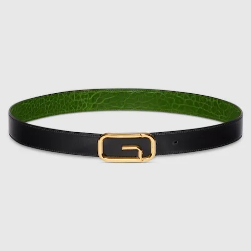 Reversible Belt With Square G Buckle