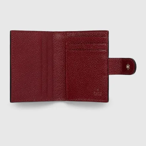 Bi-Colour Gg Marmont Card Case