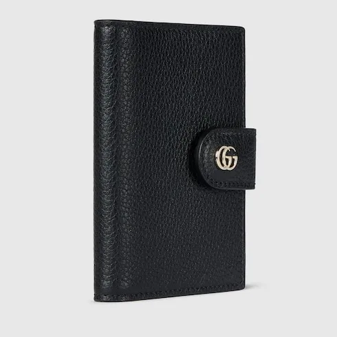 Bi-Colour Gg Marmont Card Case