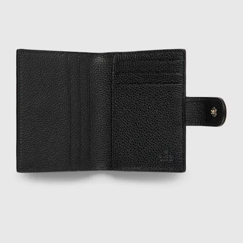 Bi-Colour Gg Marmont Card Case