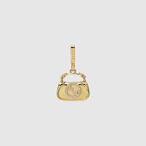 Blondie Charm With Crystals