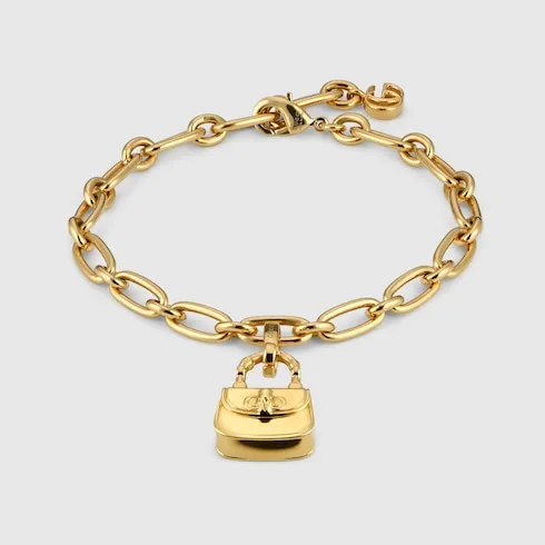 Bracelet With Gucci Bamboo 1947 Charm