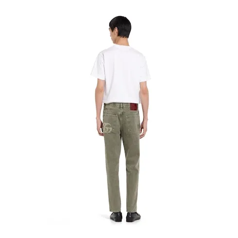 Cotton Jersey T-Shirt With Embroidery