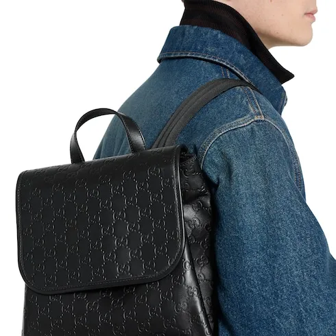 Gg Emblem Medium Backpack