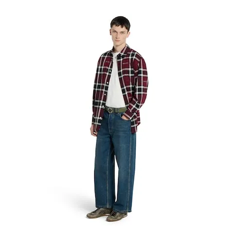 Reversible Belt With Interlocking G Buckle