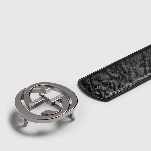 Reversible Belt With Interlocking G Buckle