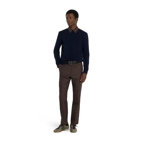 Reversible Belt With Interlocking G Buckle