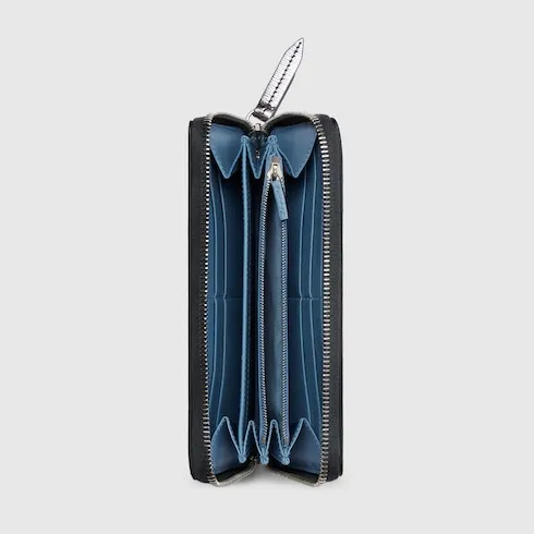 Bi-Colour Gg Marmont Zip Around Wallet