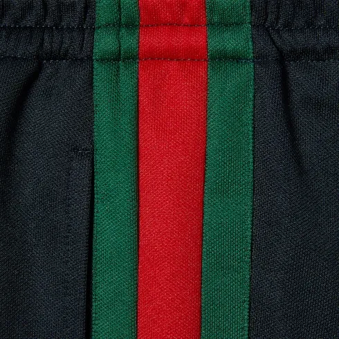 Technical Jersey Sportswear Trousers With Web