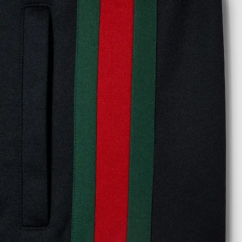 Technical Jersey Zip Jacket With Web