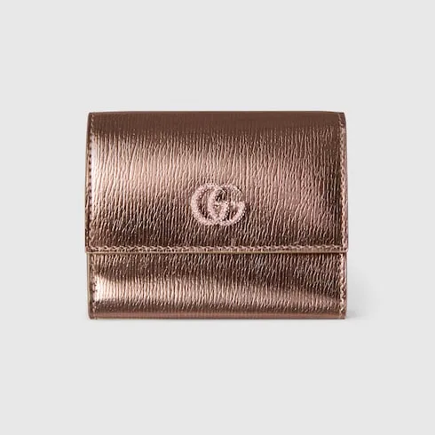 Gg Marmont Bi-Colour Mini Wallet