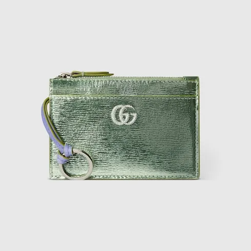 Gg Marmont Zip Key Pouch