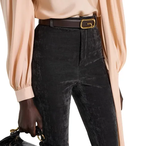 Stretch Velvet Leggings