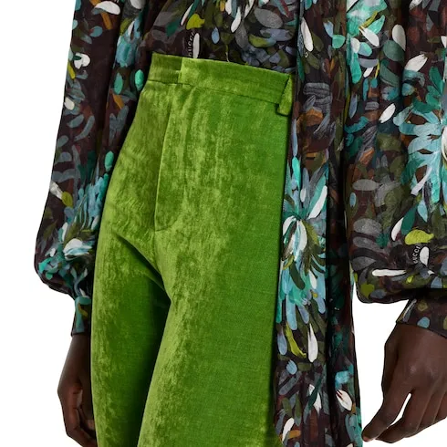Stretch Velvet Leggings