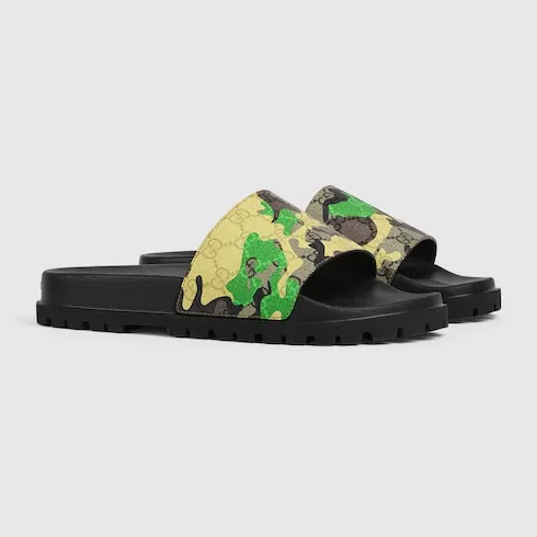 Lug-Sole Slide Sandal