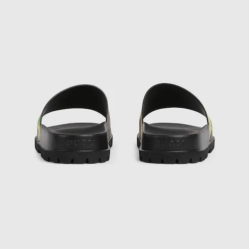 Lug-Sole Slide Sandal