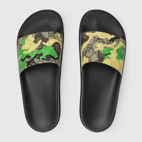 Lug-Sole Slide Sandal