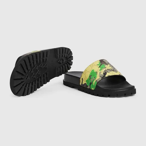 Lug-Sole Slide Sandal