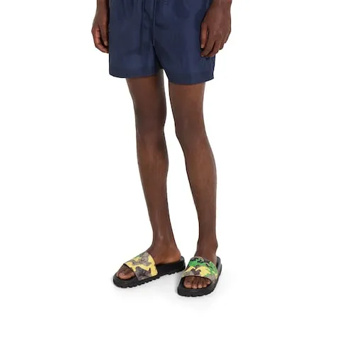 Lug-Sole Slide Sandal