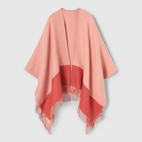 Wool Cashmere Cape