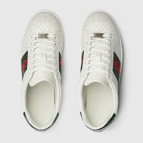 Ace Studded Trainers With Web