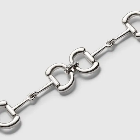 Thin Belt With Crystal Horsebit