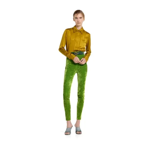 Equestrian Silk Jacquard Shirt