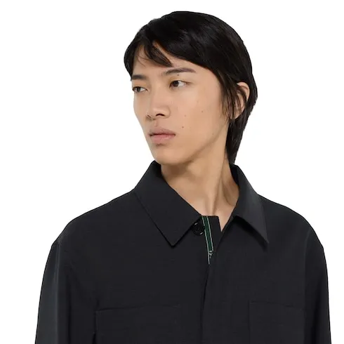 Wool Jacket With Gucci Selvedge Detail
